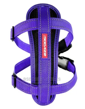 Ezydog PURPLE EXTRA SMALL Chestplate Harness + Car Restraint