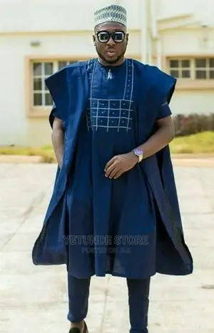 Agbada Native Embroidery Designs for African Men