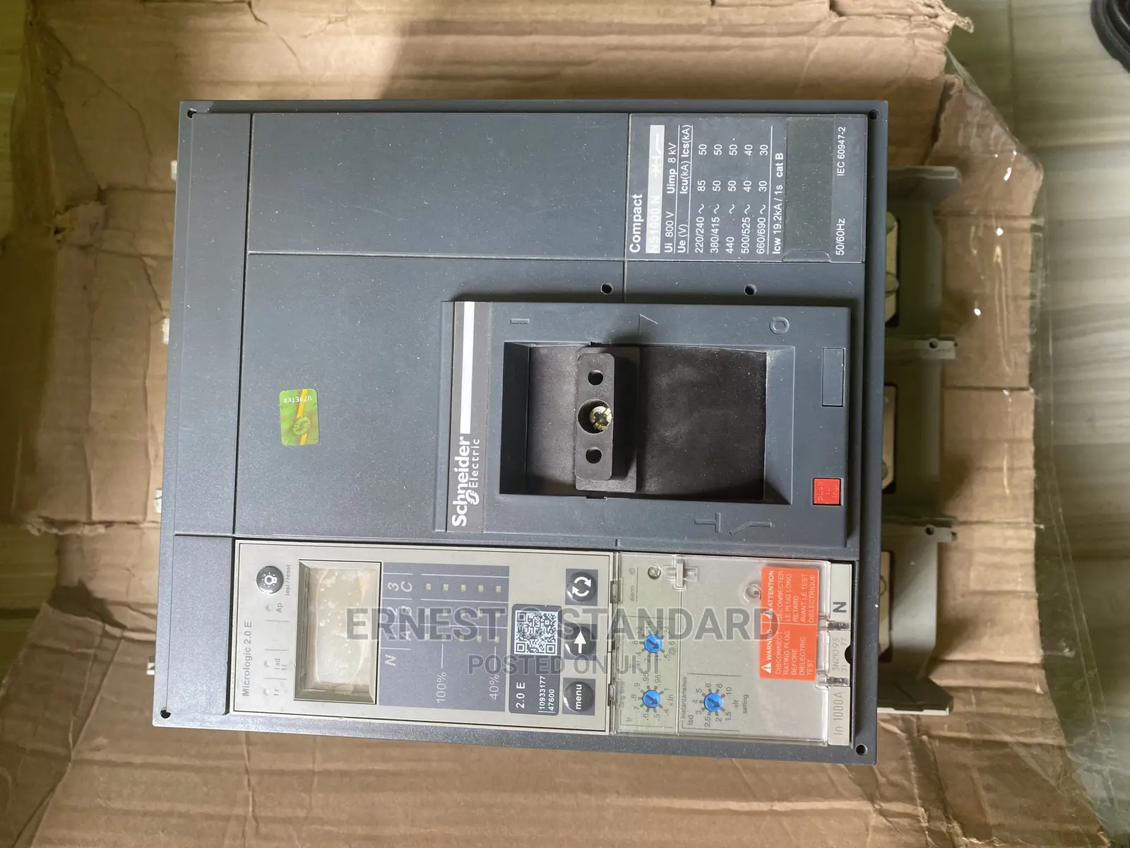 Schneider McCb Breaker 1000A