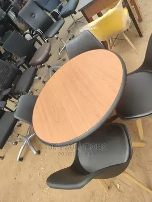 Leather Chair With Standard Table Dinner Sets for Sale