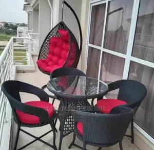Garden Chairs by 4 Seaters With Swing