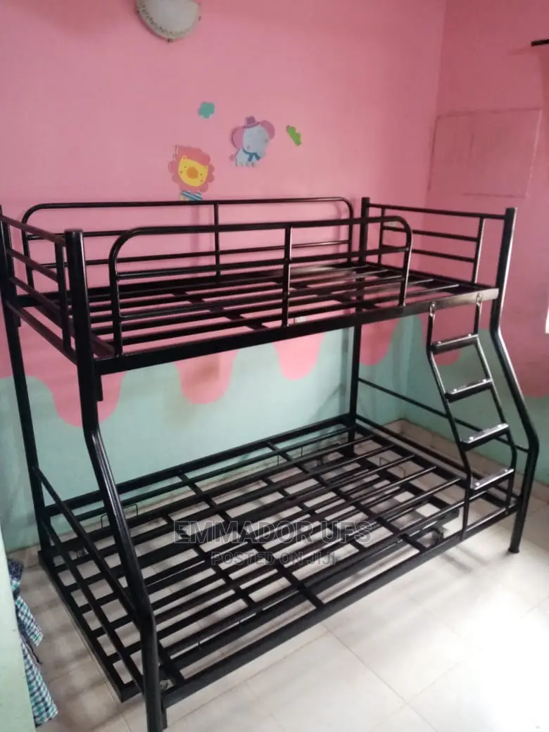 Trio Metal Bed With Pull Out Underneath Bed