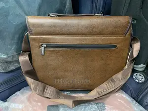 Medium Size Leather Side Bag With Longer Strap