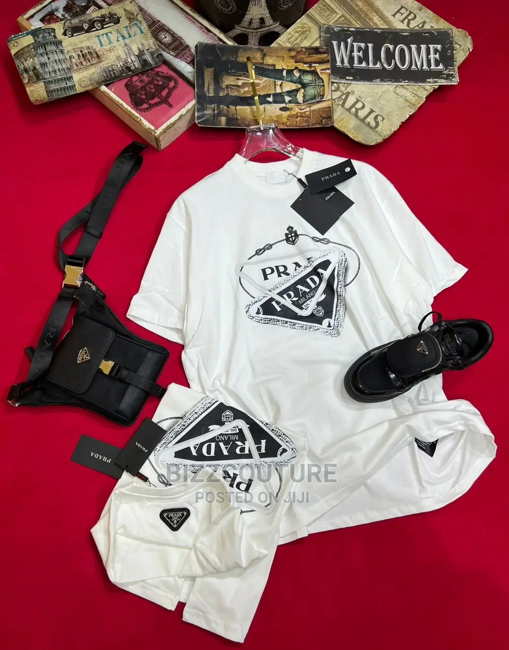 Original PRADA T-Shirts Available in Store