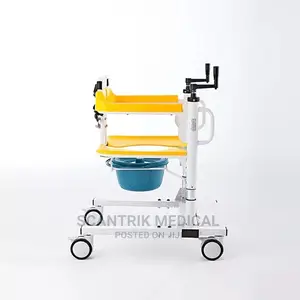 Portable Manual Patients Transfer Lift Chair With Wheels