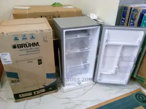 Bruhm 93L Single Door Refrigerator Brs-93mmds Silver