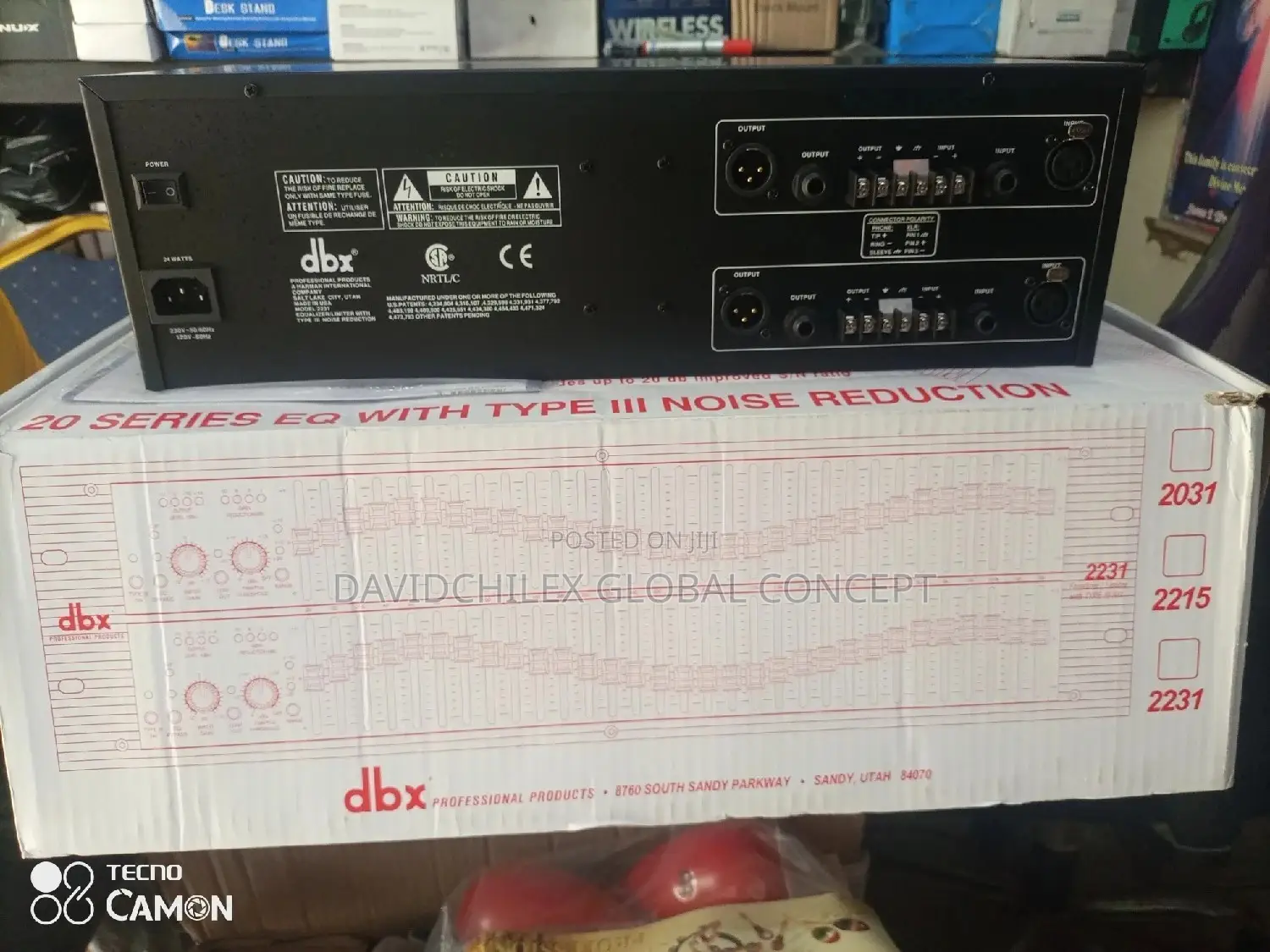 Dbx 20 Series Equalizer