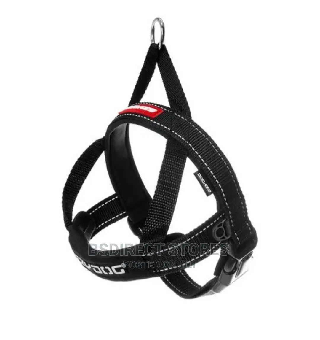 Ezydog Quick Fit Padded Reflective Harness Extra Large Black