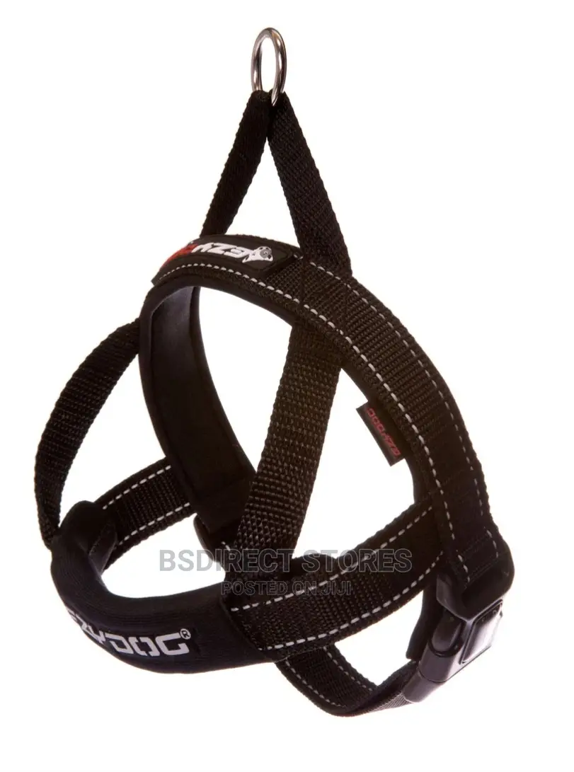 Ezydog Quick Fit Padded Reflective Harness Extra Large Black