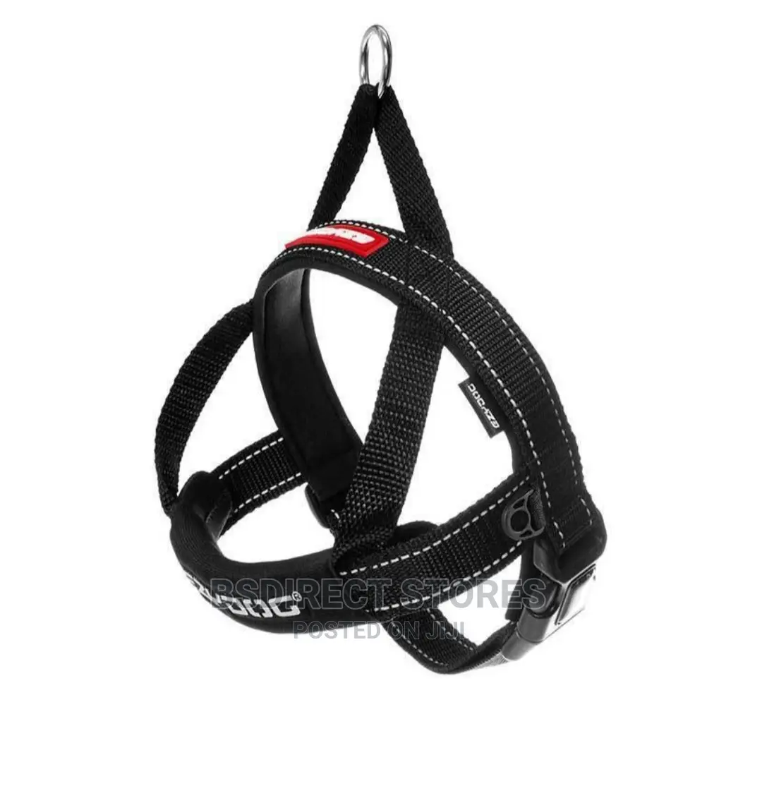 Ezydog Quick Fit Padded Reflective Harness Extra Large Black