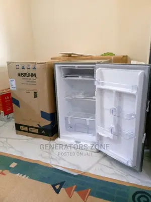 Bruhm BRS 93mmds, Single Door Refrigerator – Silver With Key