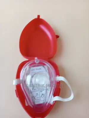Medical CPR Pocket Mask in Hard Case