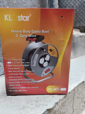 Heavy Duty Cable Reel 3 Core Wheel