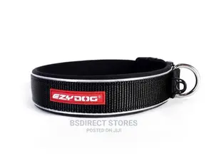 Ezydog BLACK SMALL Neo Classic Collar Strong Reflective