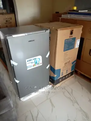 Bruhm Mini Refrigerator Brs-93mmds Low Noise With Key Lock