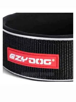 Ezydog LARGE BLACK Neo Classic Collar Strong Reflective