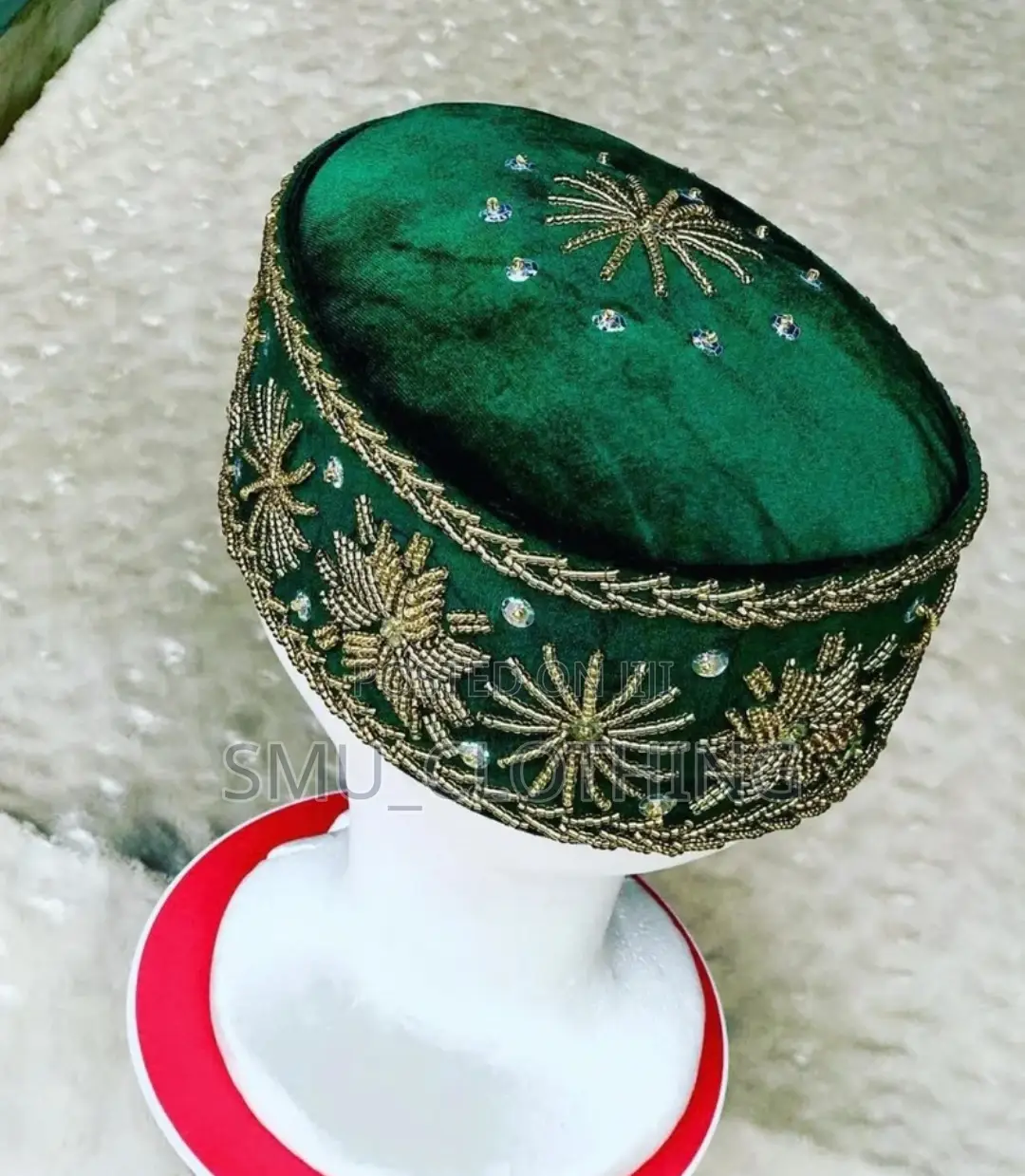 Customized Beaded Caps
