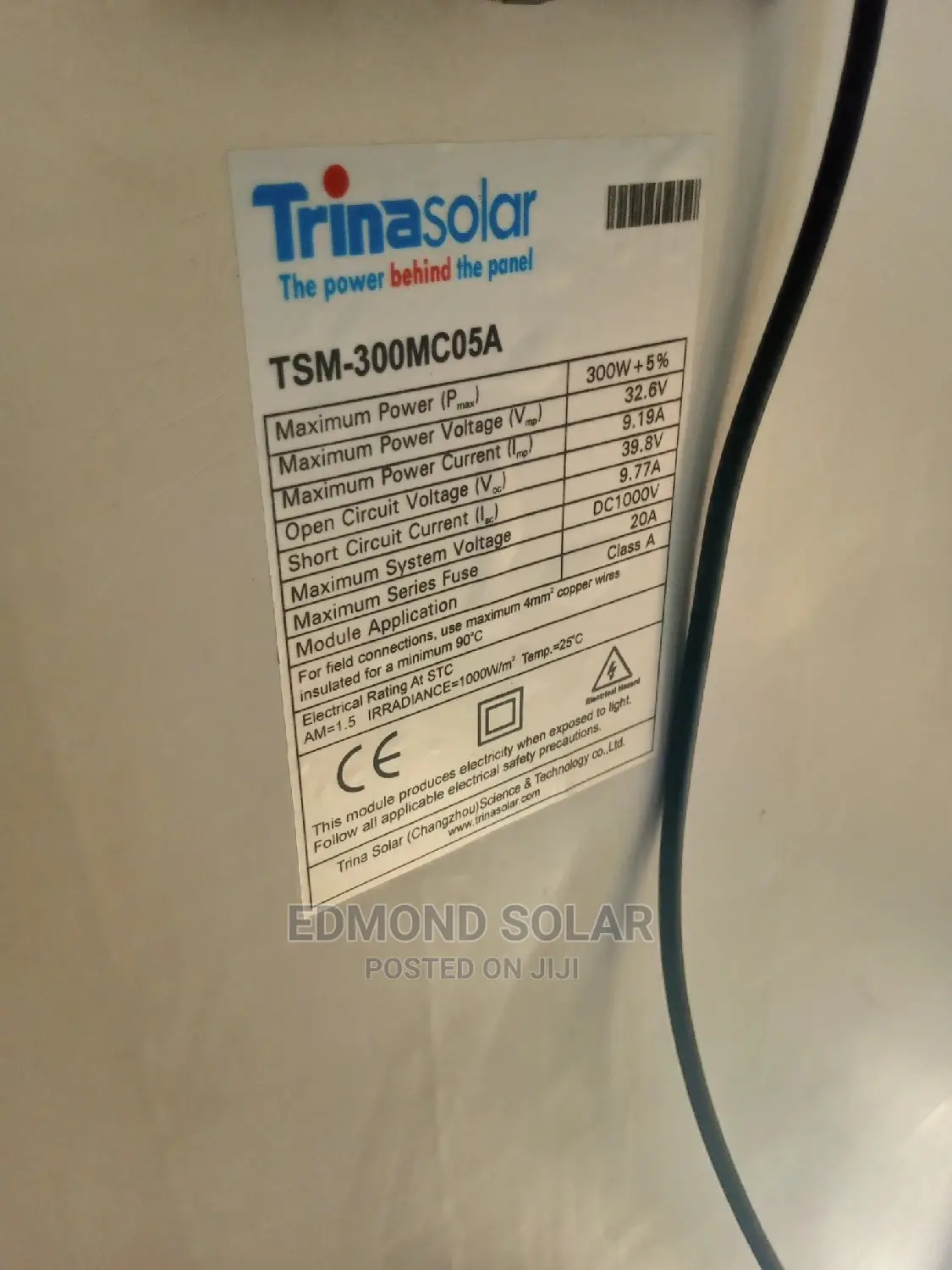 300w Trina SOLAR PANEL One Year Warranty