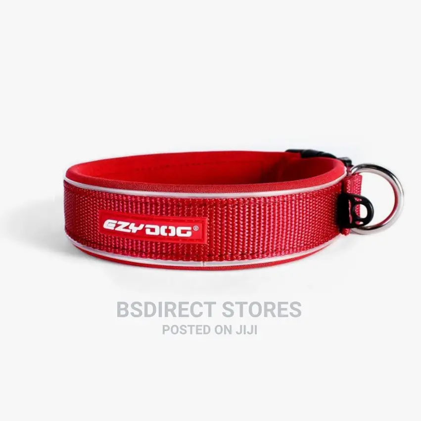 Ezydog RED SMALL Neo Classic Collar Strong Reflective