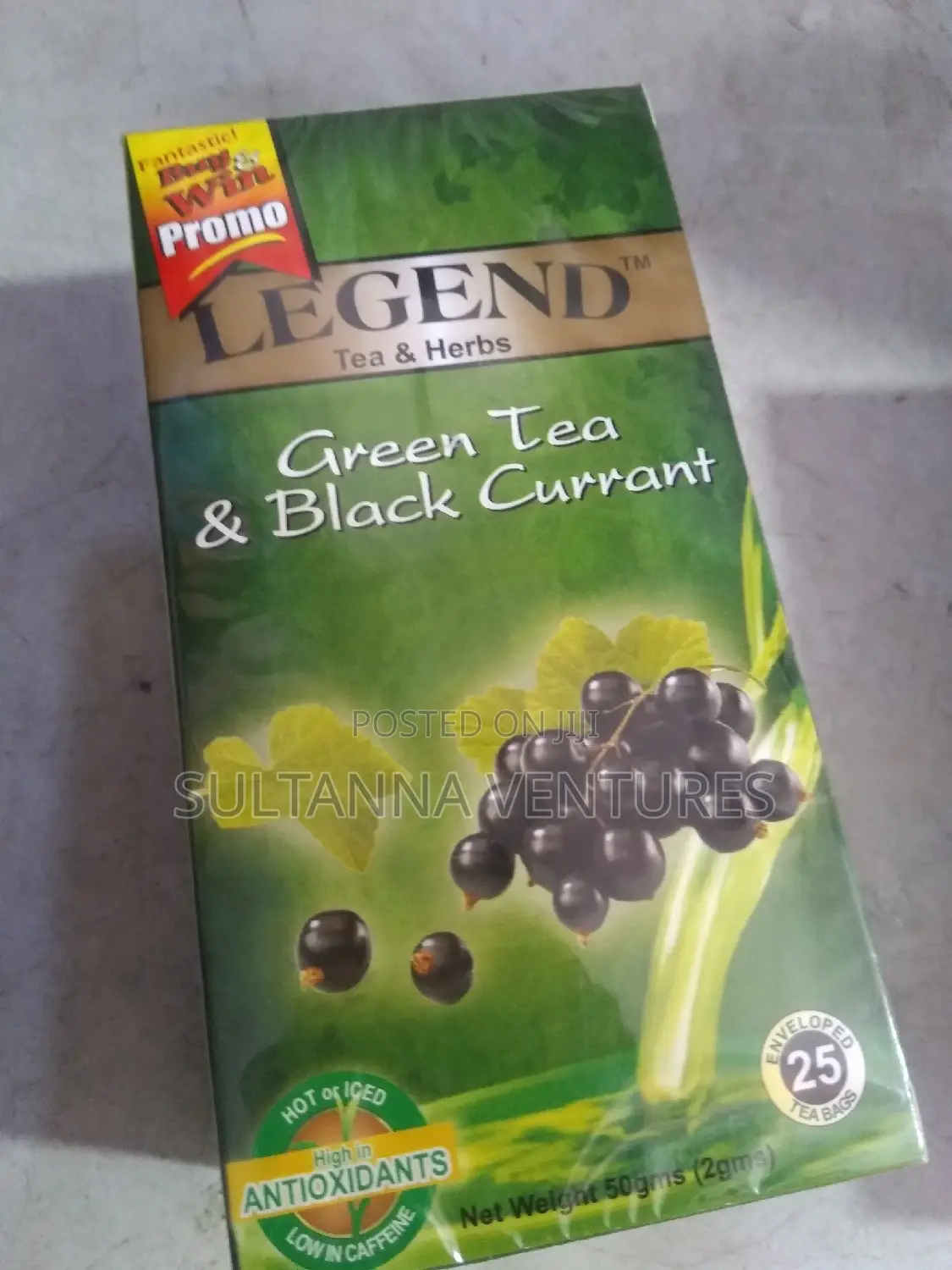 Legend Black Currant Tea (25bags)