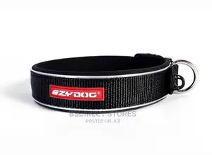 Ezydog Neoclassic Collar Strong Reflective EXTRA LARGE BLACK