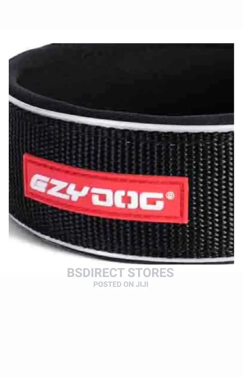 Ezydog Neoclassic Collar Strong Reflective EXTRA LARGE BLACK