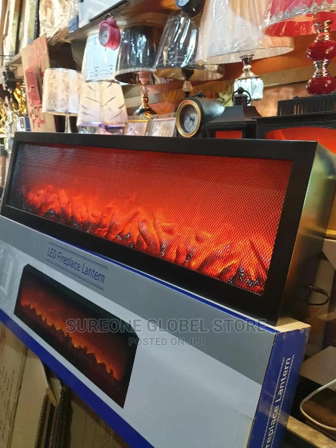 Big Size Fireplace Decoration With Remote Control