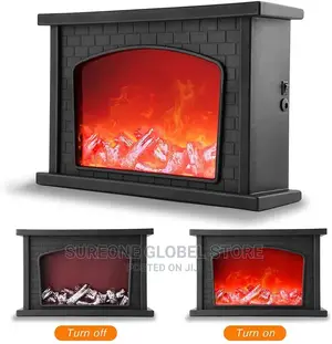LED Fireplace Flame Lantern