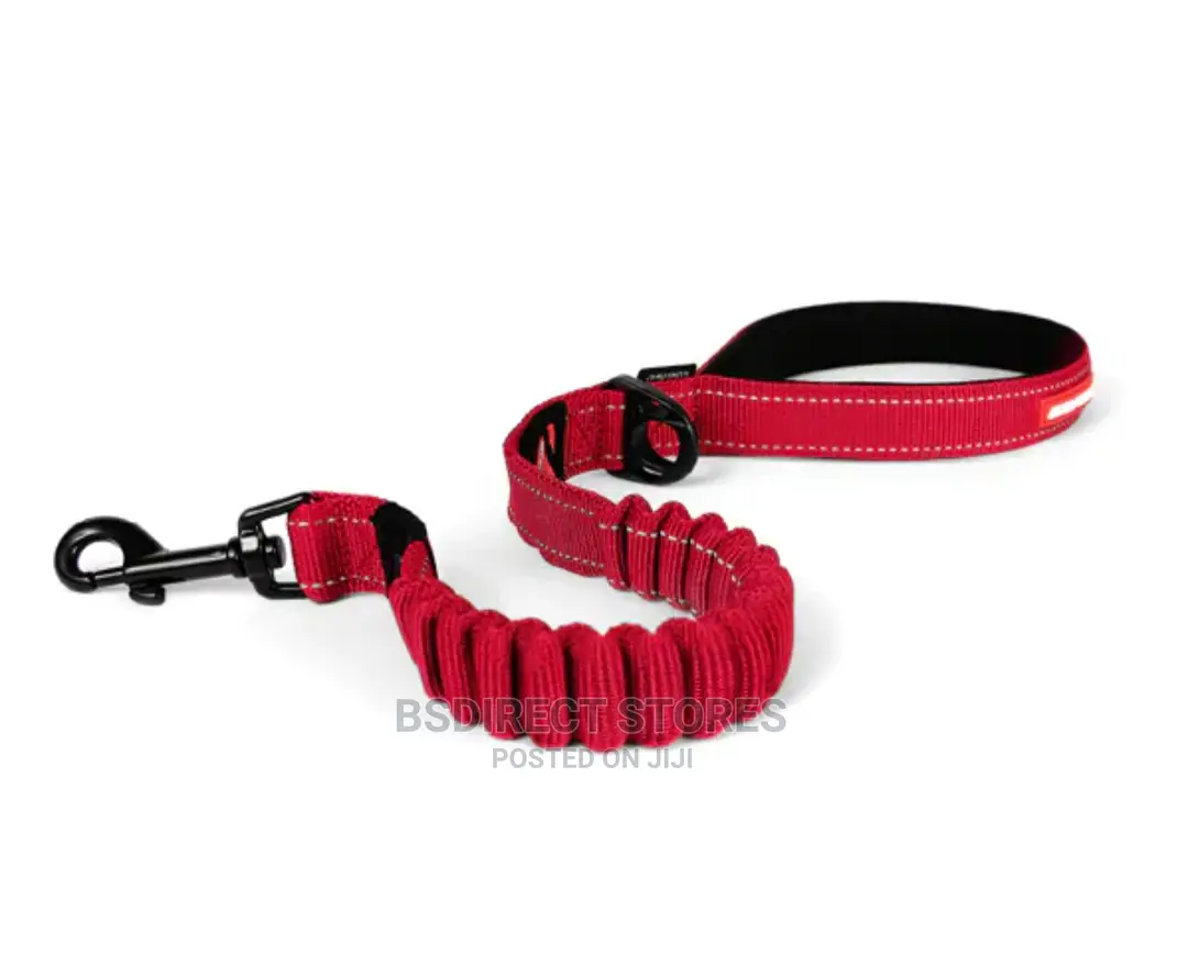 Ezydog ZERO SHOCK 25" RED Leash Shock Absorbing Dog Leash