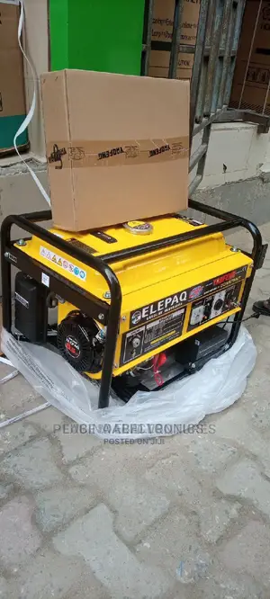 Brand New Constant Elepaq(Sv6800)4.5kva Generator/Copper/
