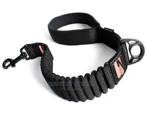 Ezydog BLACK ZERO SHOCK 25" Leash Shock Absorbing Dog Leash