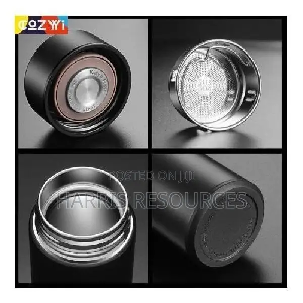 Quantum Filtered Water Bottle Led Thermos Cup