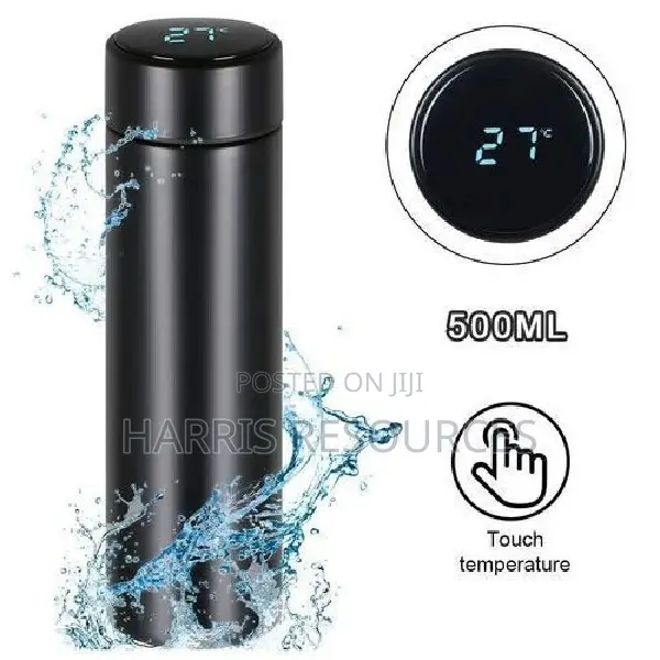 Quantum Filtered Water Bottle Led Thermos Cup
