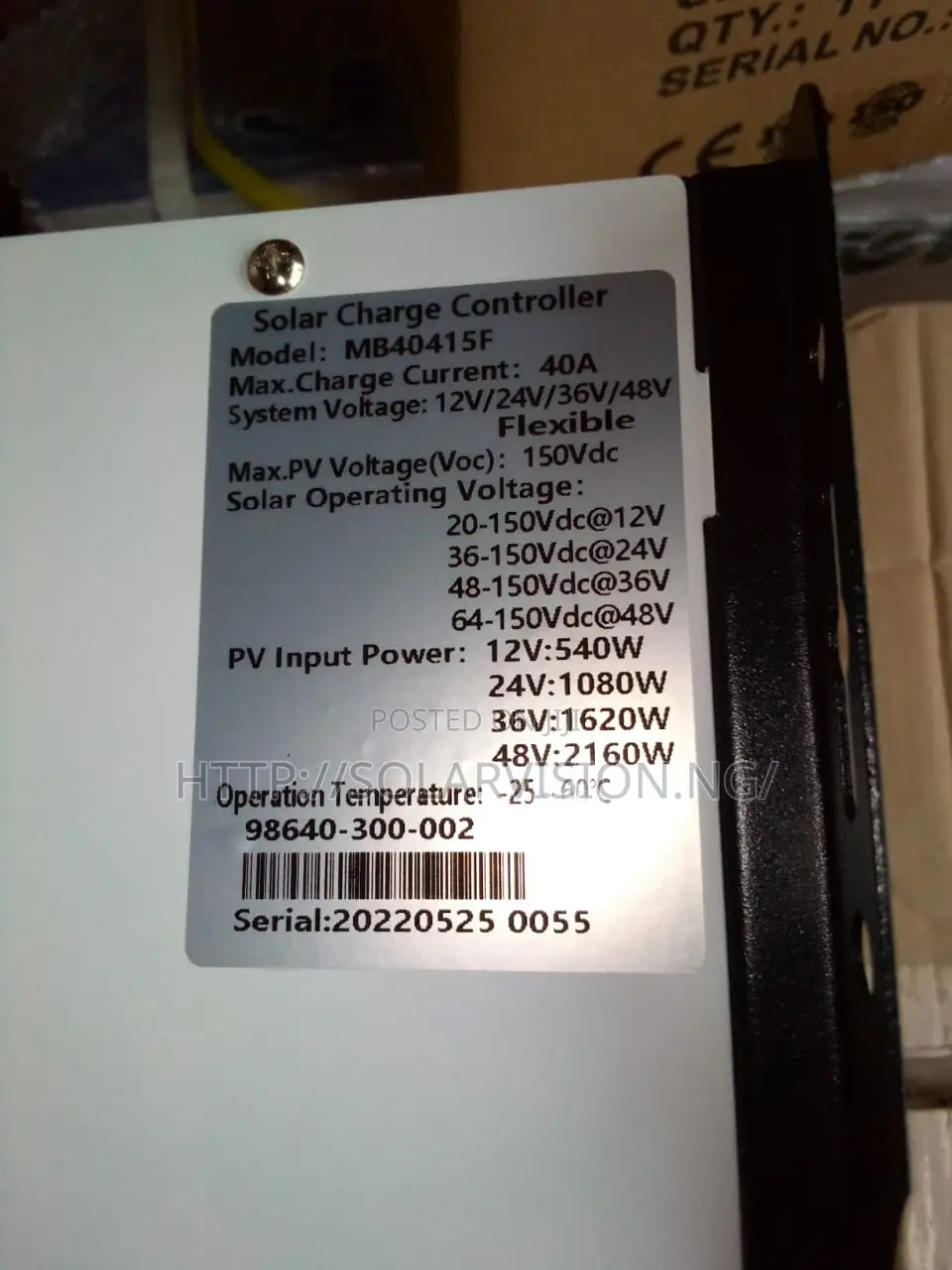 12/48 Mppt Super Max 30amp Controller