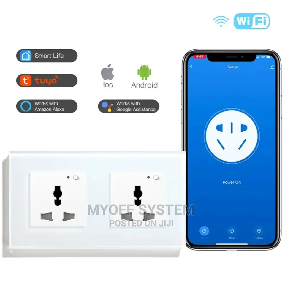 Smart Tuya Wifi Double Socket
