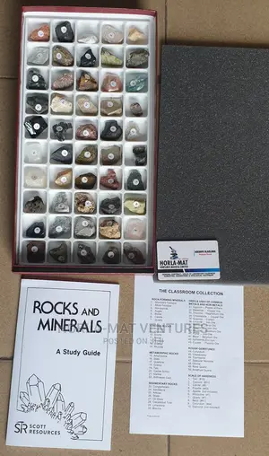 Rock Mineral Collection (50 Samples)