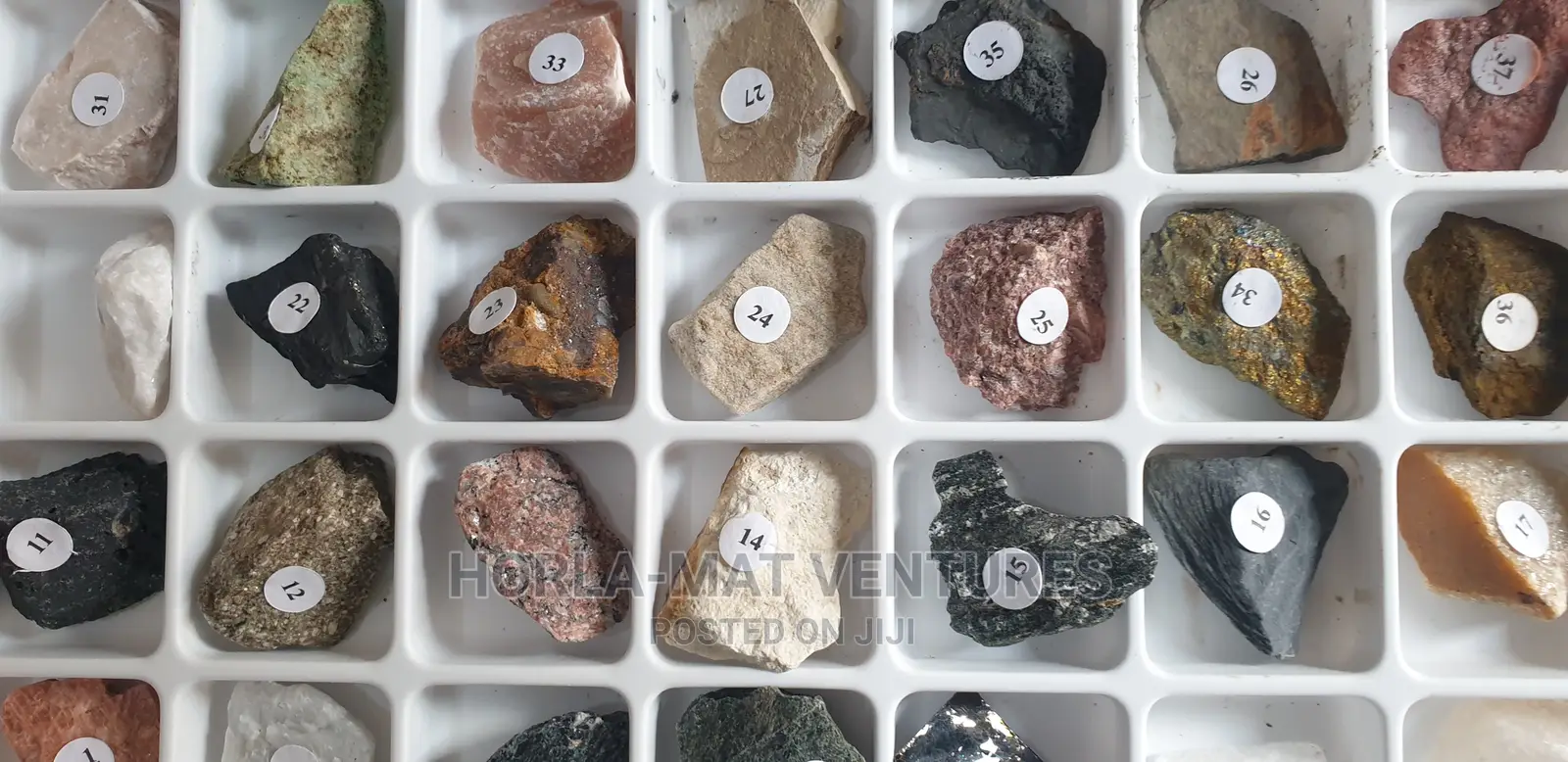 Rock Mineral Collection (50 Samples)