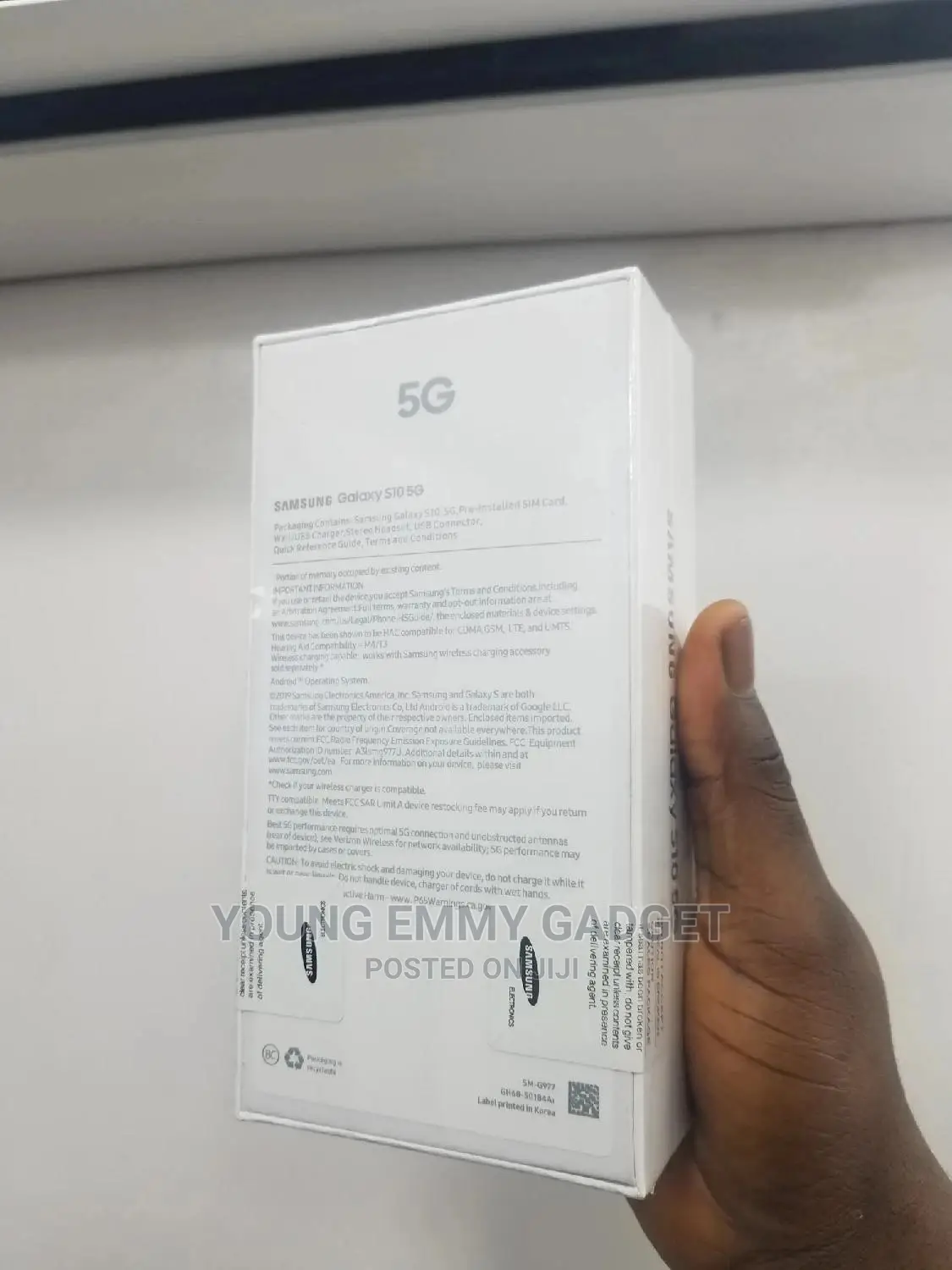 New Samsung Galaxy S10 5G 256 GB Silver