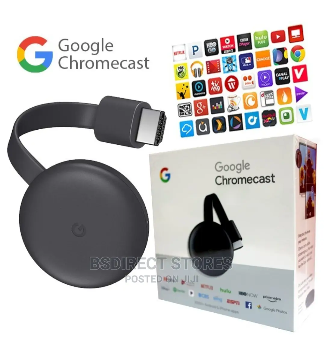 Google Chromecast 3rd Gen HD Digital Media Streamer