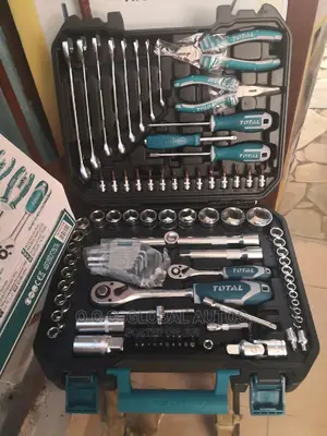 Complete Set Of Tools Box Total All Spanners
