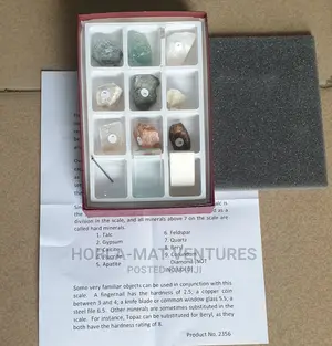 Scale of Hardness With Test Kits
