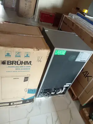 Portable Bruhm 93ltrs Refrigerator BRS-93MMDS WITH 3 SHELVES