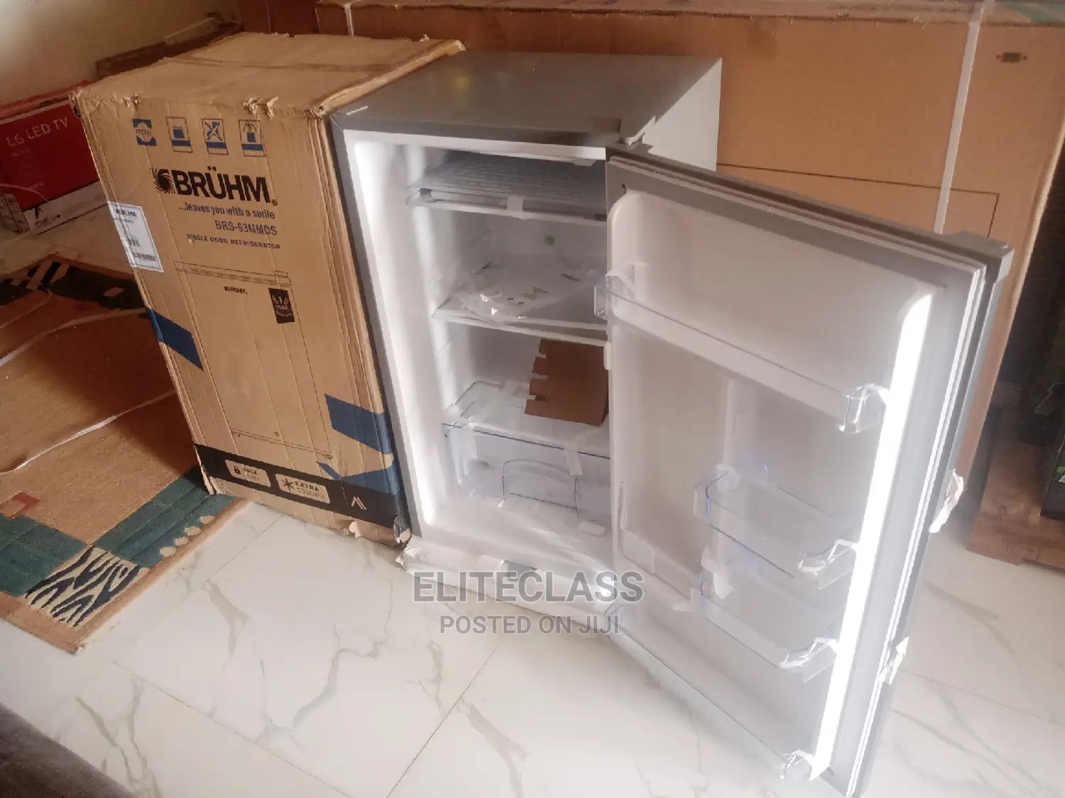 Bruhm 93ltrs Fridge With Super Quiet Compressor