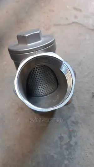 2" Stainless Strainer Valve Wit Double Filter Net