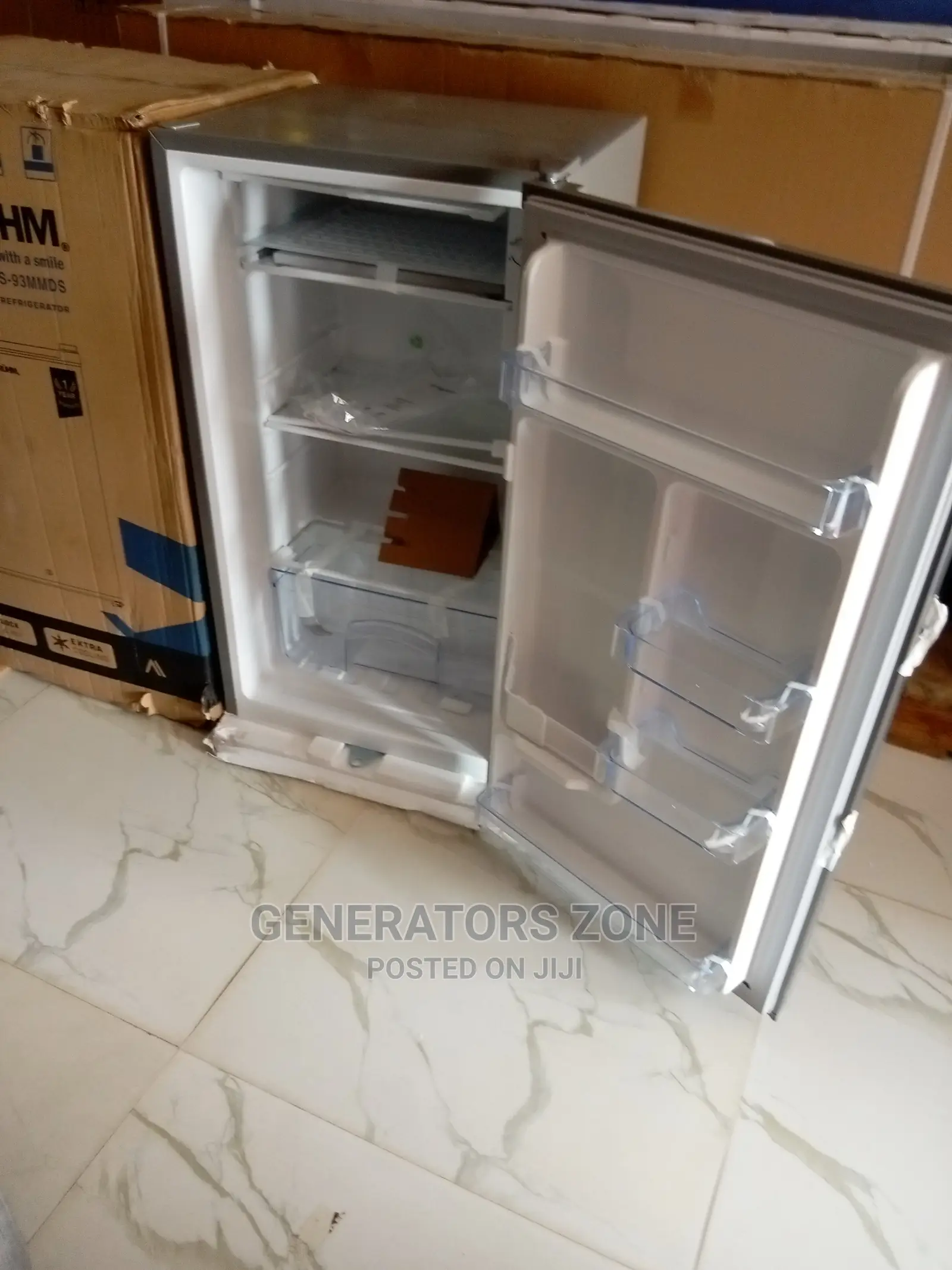 Extra Cooling Bruhm (Brs-93mmds)-Refrigerator-Silver