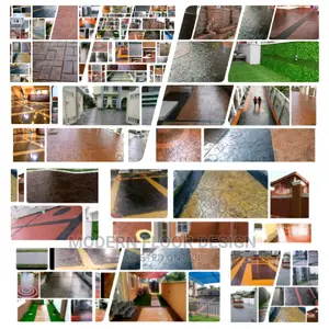 Excited Watershed Concrete Floor