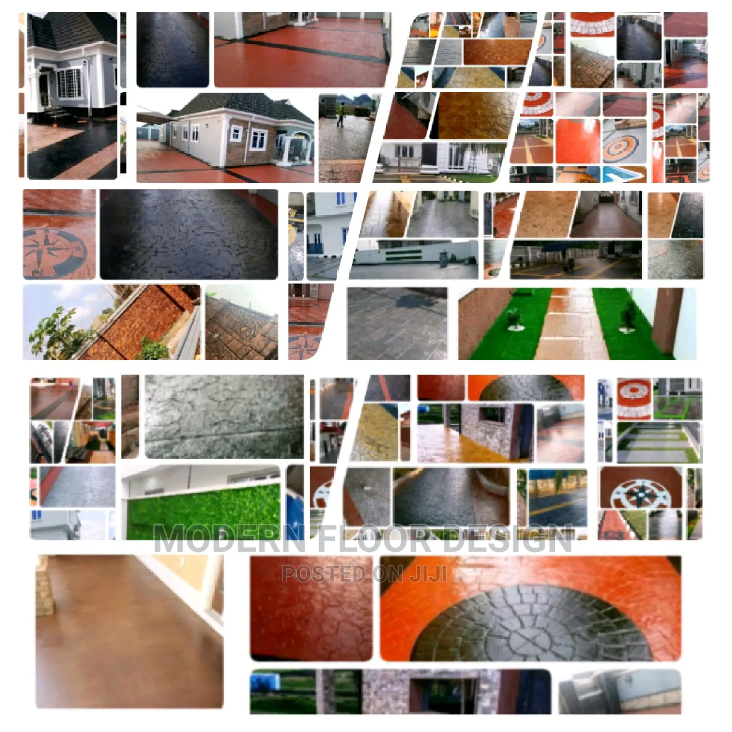 Excited Watershed Concrete Floor