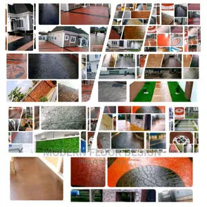 Excited Watershed Concrete Floor