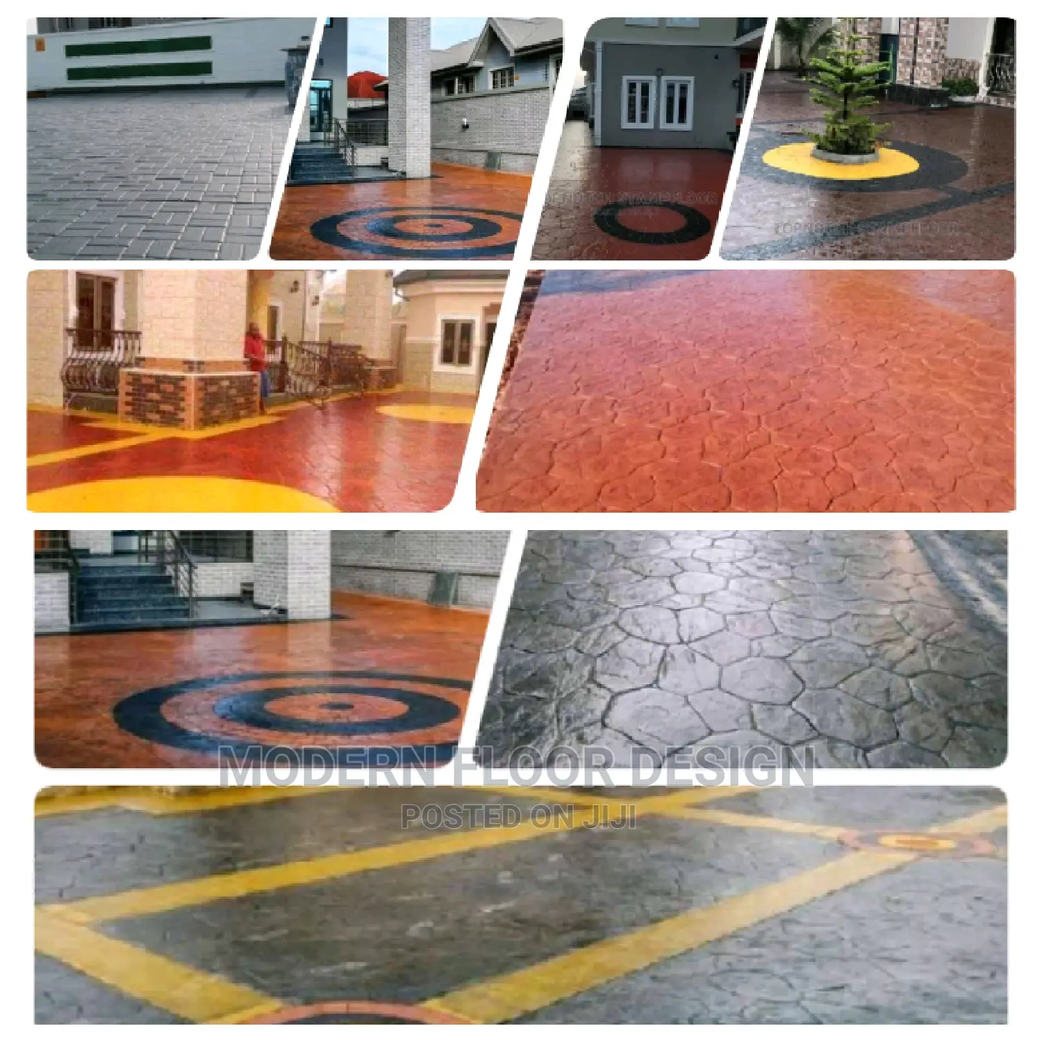 Mostly Royal Stamps Floor