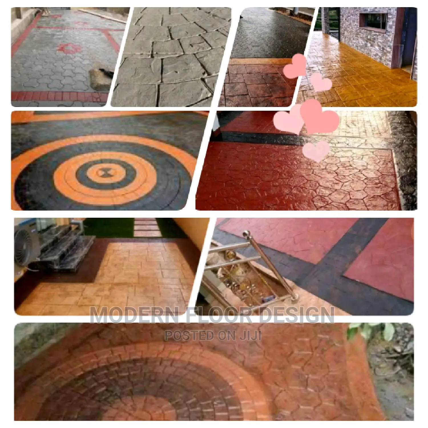 Quaint Lee Modern Stamps Floor